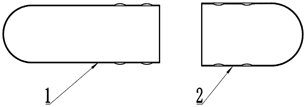 Well-logging isotope capsule and subpackage device used for same