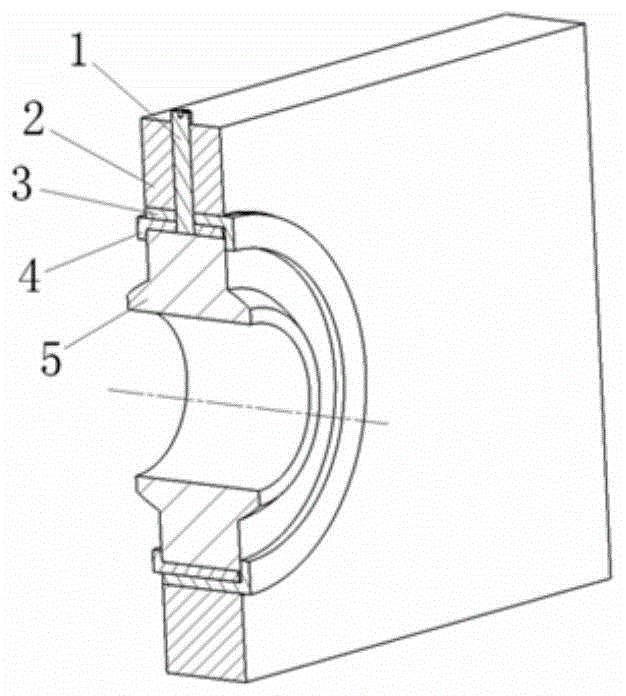 Bearing fixing device