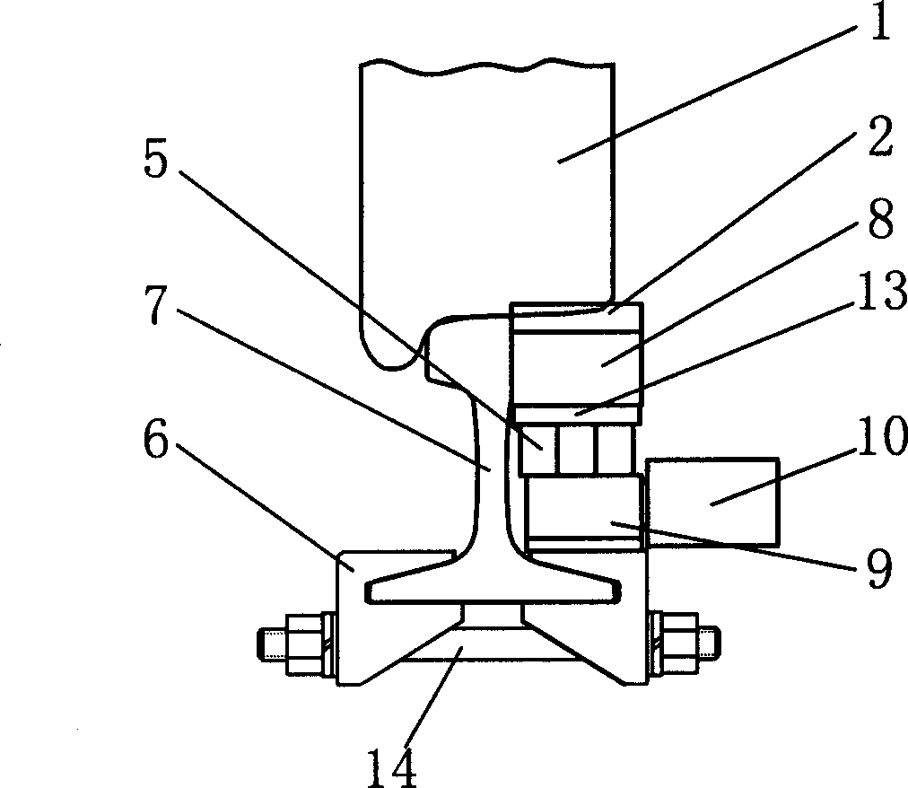 Electromagnet ultrasonic changer of on-line dynamic detection for defect of rolling stock wheel set