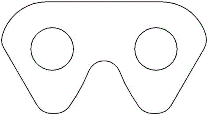 Tooth-shaped chain for high-speed transmission of novel meshing mechanism