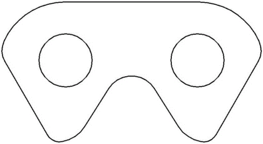 Tooth-shaped chain for high-speed transmission of novel meshing mechanism