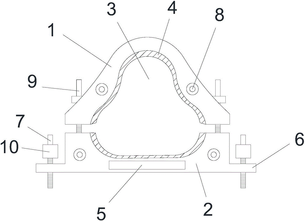 Cable fixture capable of preventing cable from cracking