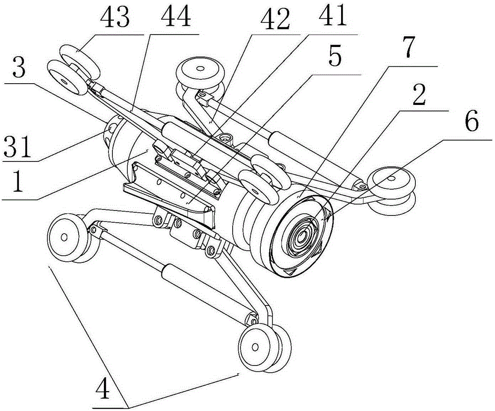 Pipeline detection and cleaning integrated assembly and system