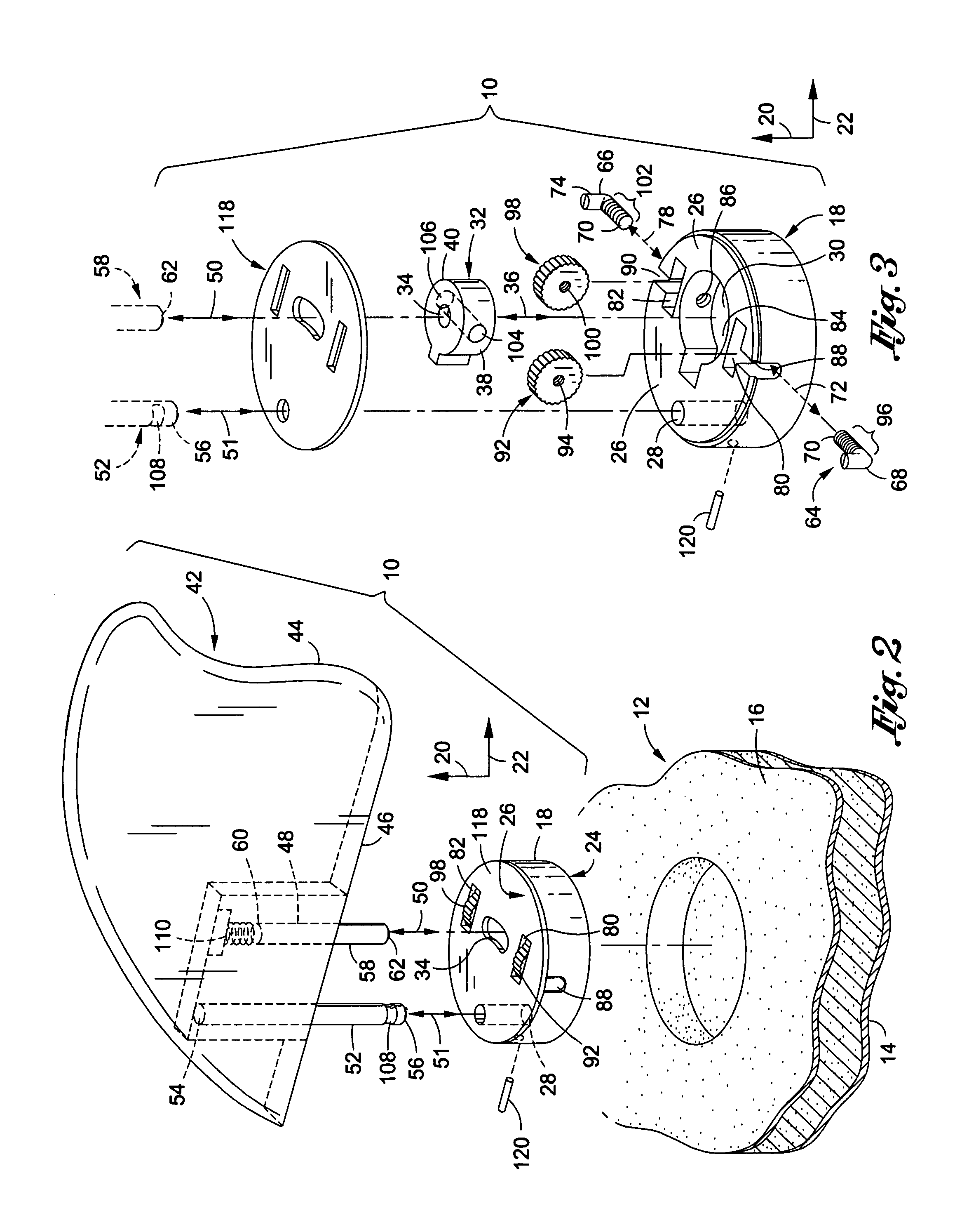 Pivotal surfboard fin assembly