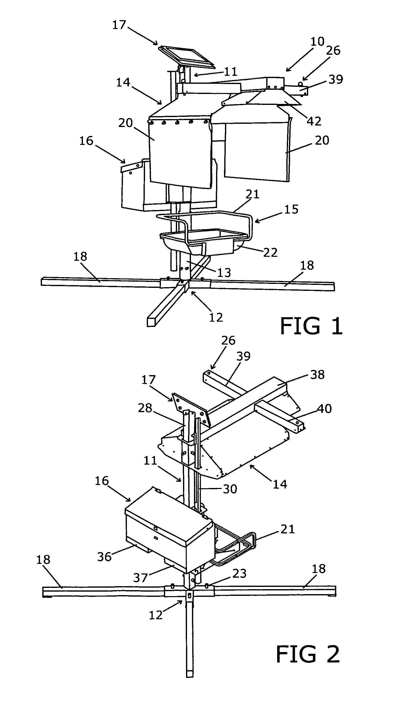 Spraying and feeding station