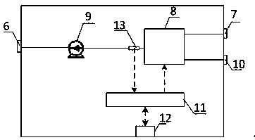 A precise heating system and method for an electric boiler based on dual-pipe temperature adjustment