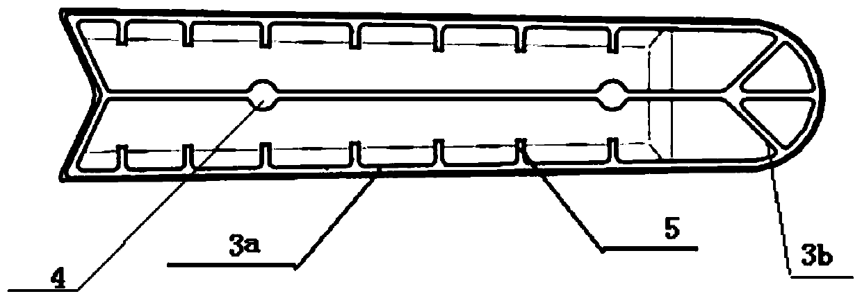 Casting system for large-scale thin-walled high-temperature alloy casting