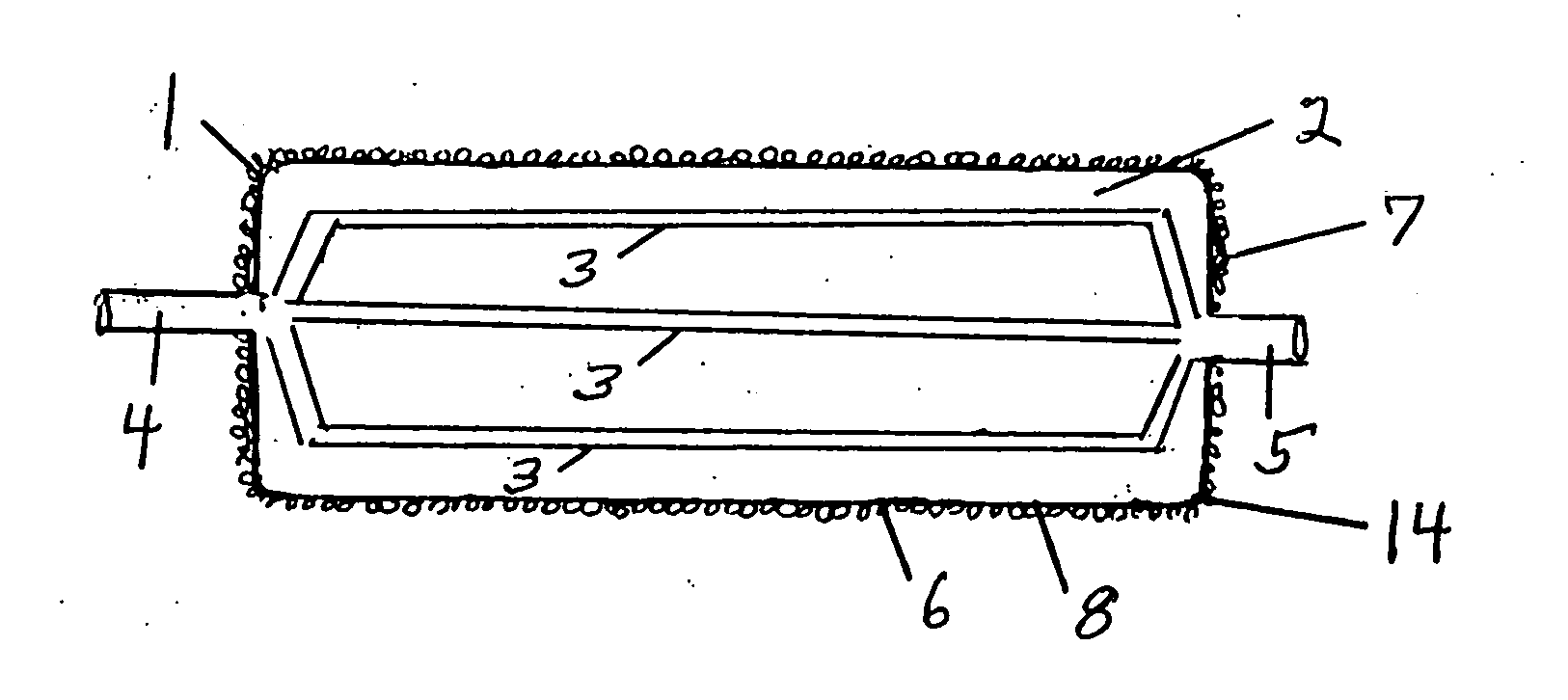 Capillary tube/plate refrigerant/air heat exchanger for use in conjunction with a method and apparatus for inhibiting ice accumulation in HVAC systems