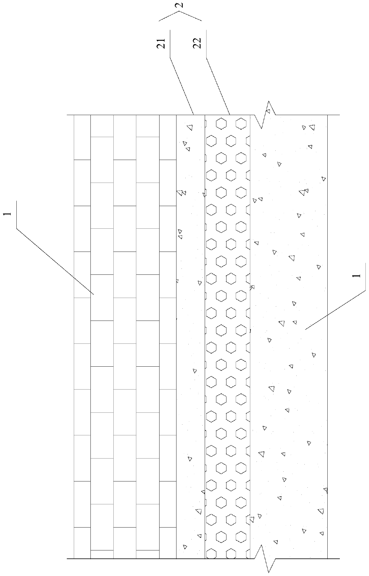 Furnace bottom structure of regenerative pusher type reheating furnace