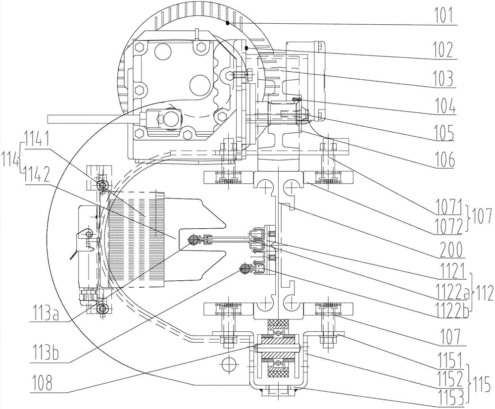 Self-propelled trolley and self-propelled trolley conveying system