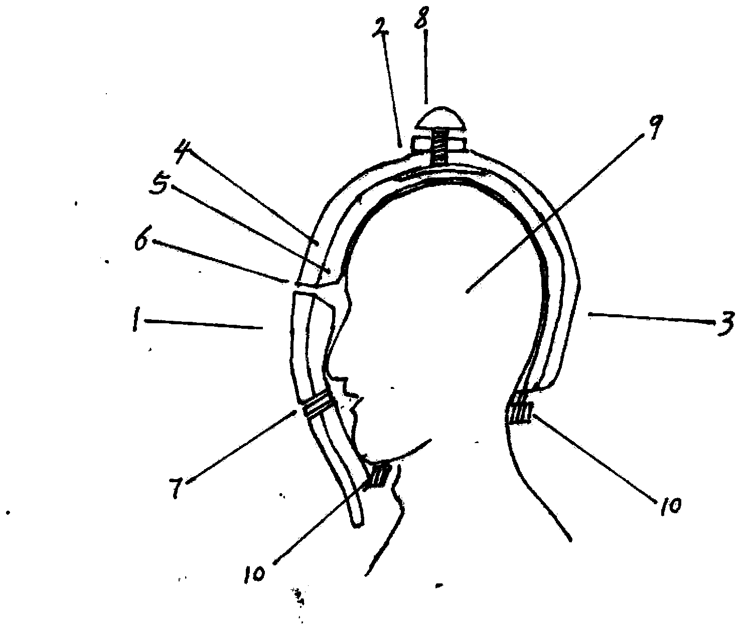 Military sniping helmet