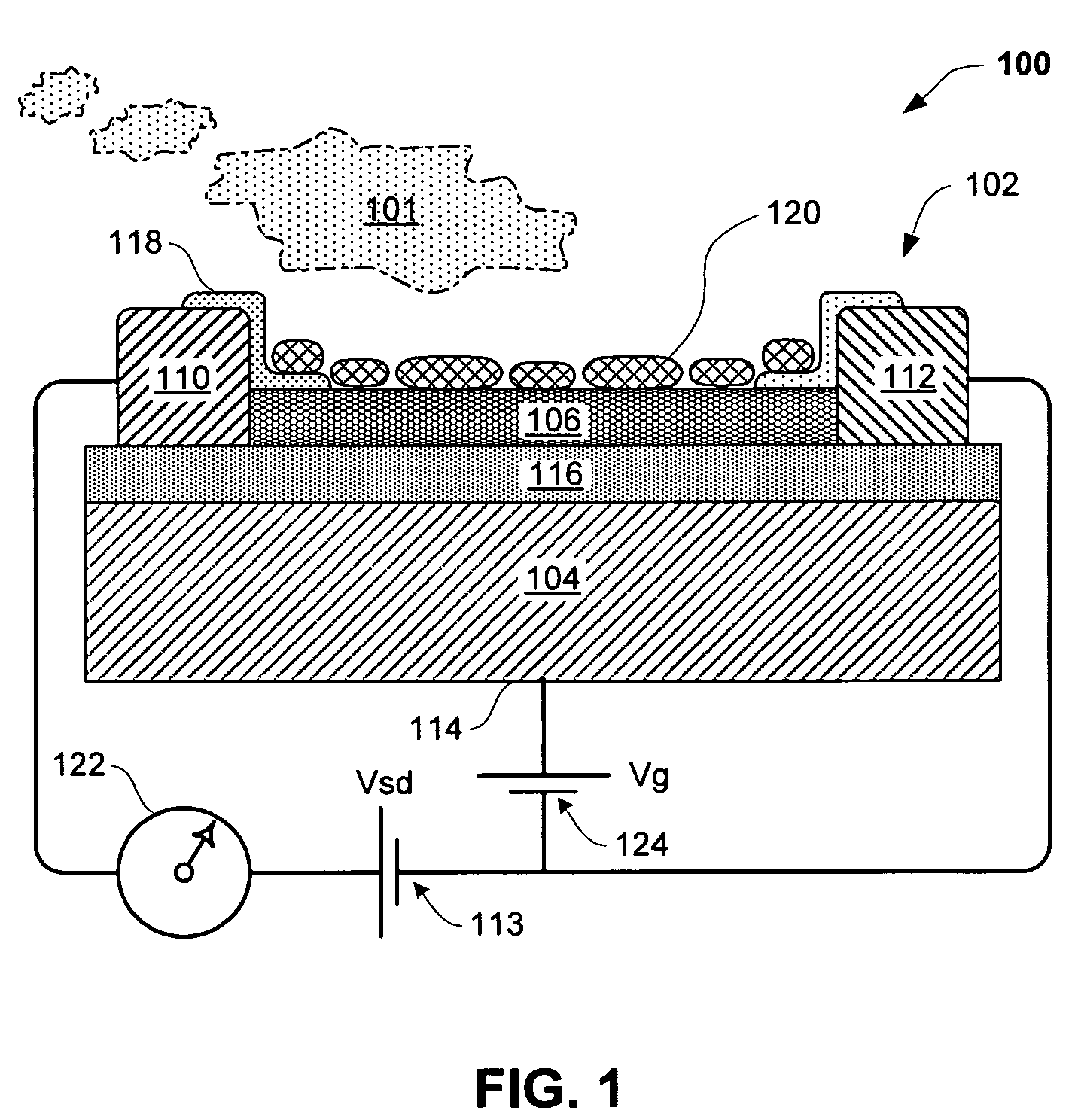 Sensor having a thin-film inhibition layer