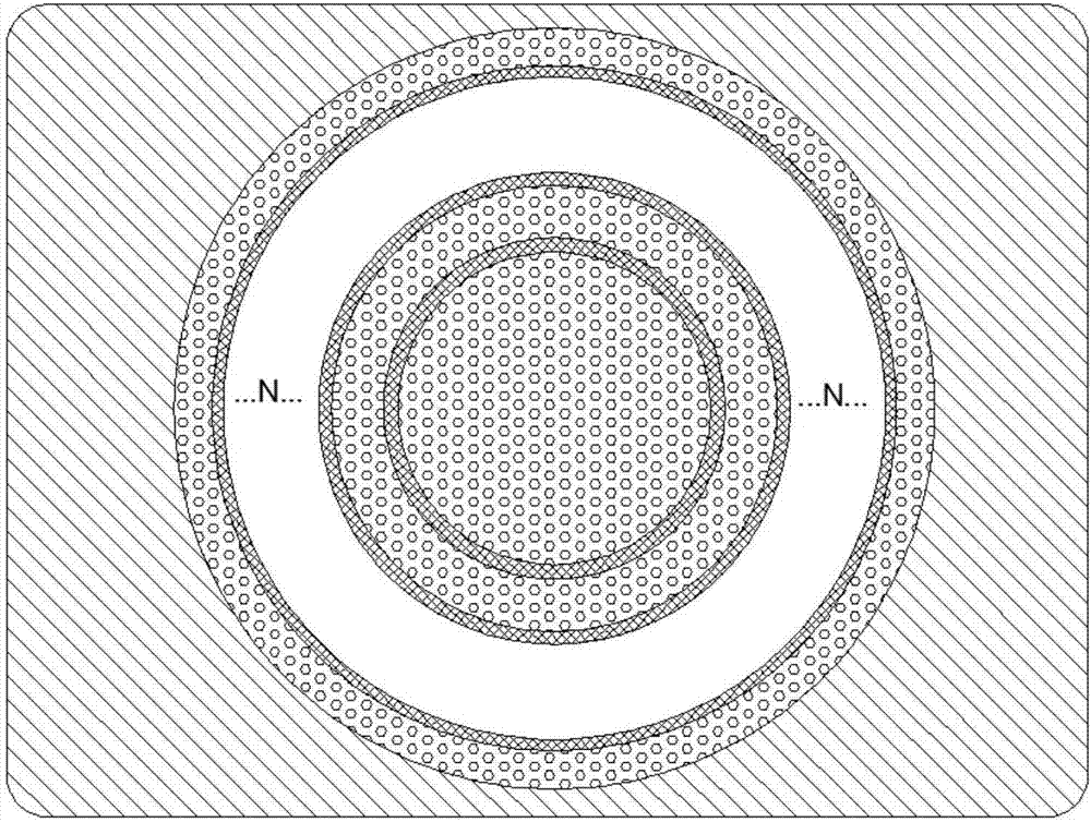 Multilayer nano-fluid based adjustable three-dimensional heat invisible cloak