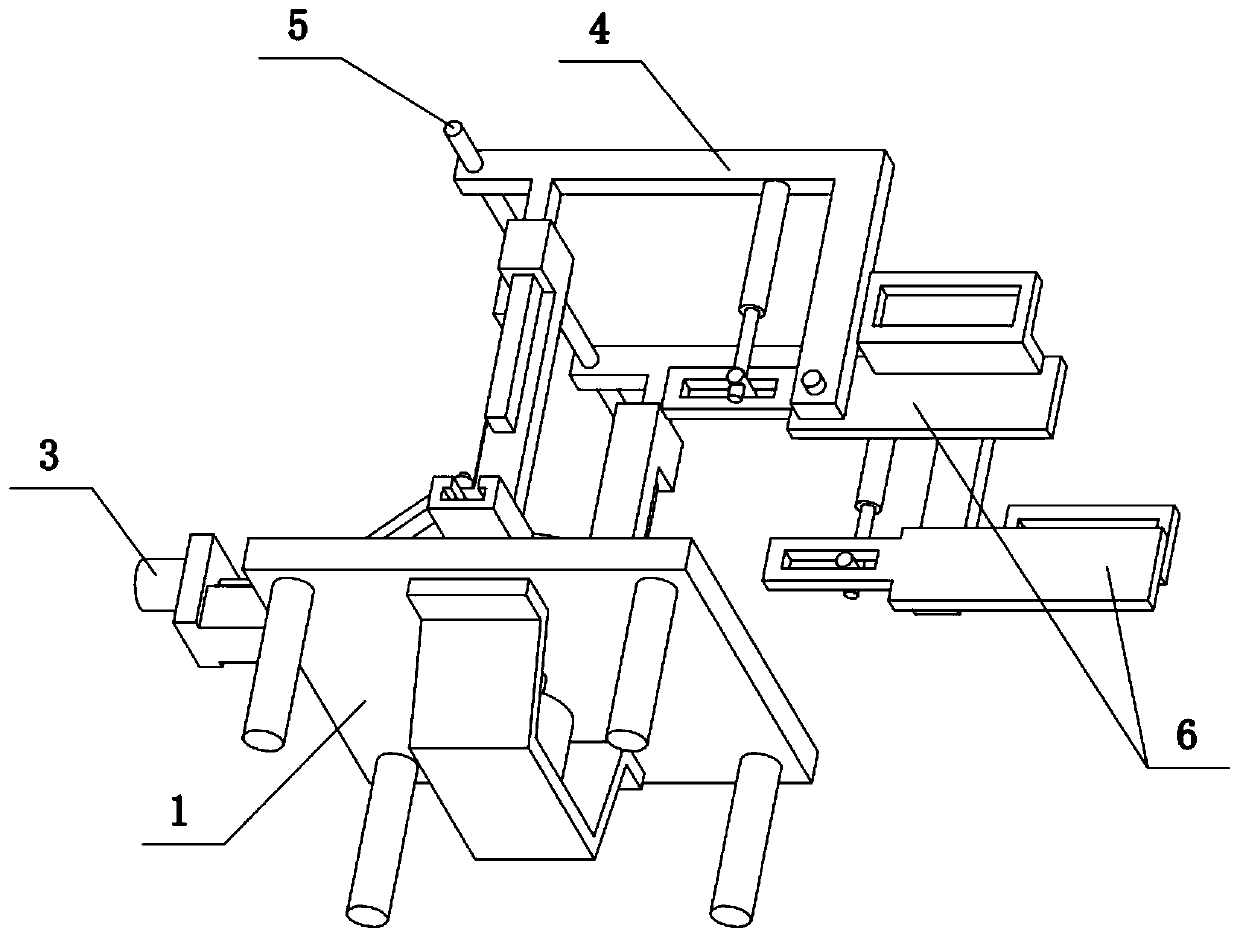 Stacking robot convenient to move for logistics