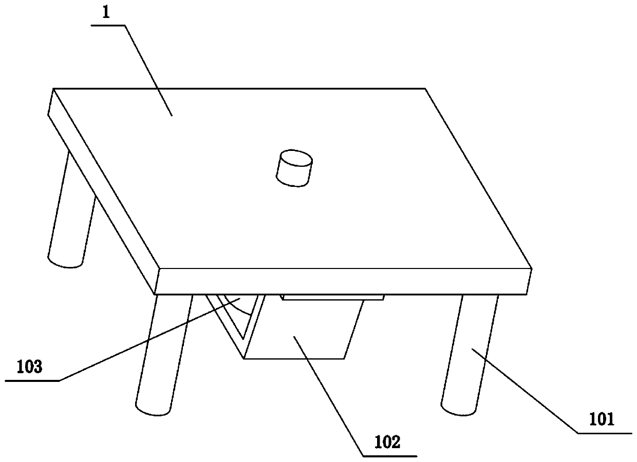 Stacking robot convenient to move for logistics