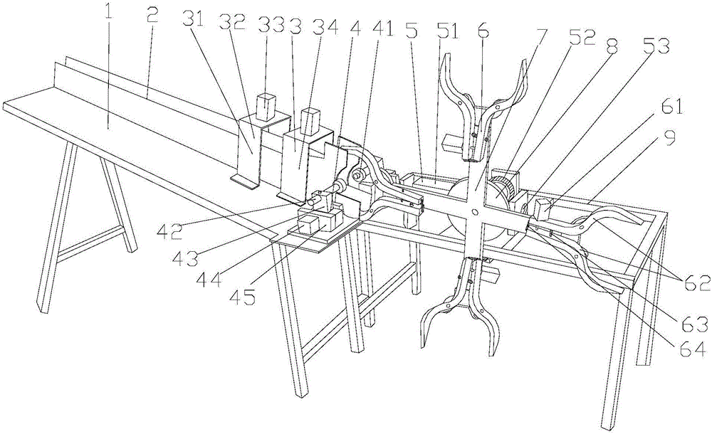 Automatic tire paint spraying and drying system