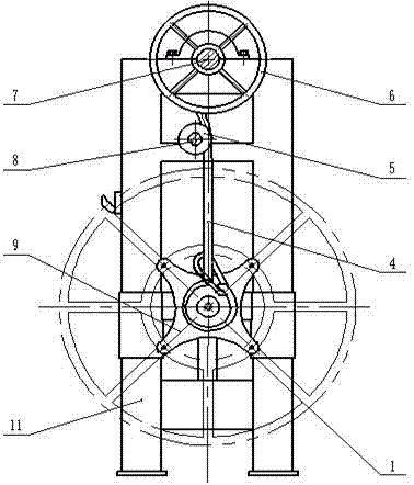 A Flexible Lifting Positioning Clamping Device for a Wire Rope Drum