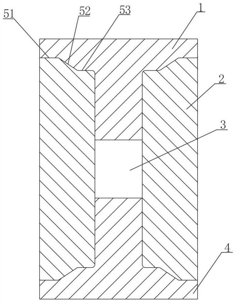 A kind of method for preparing mnzn ferrite u-shaped magnetic core