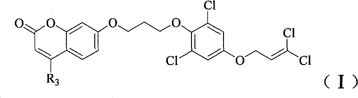 Substituent ether compound and application thereof