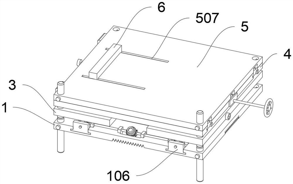 Mechanical angle-adjustable heightening device based on constructional engineering