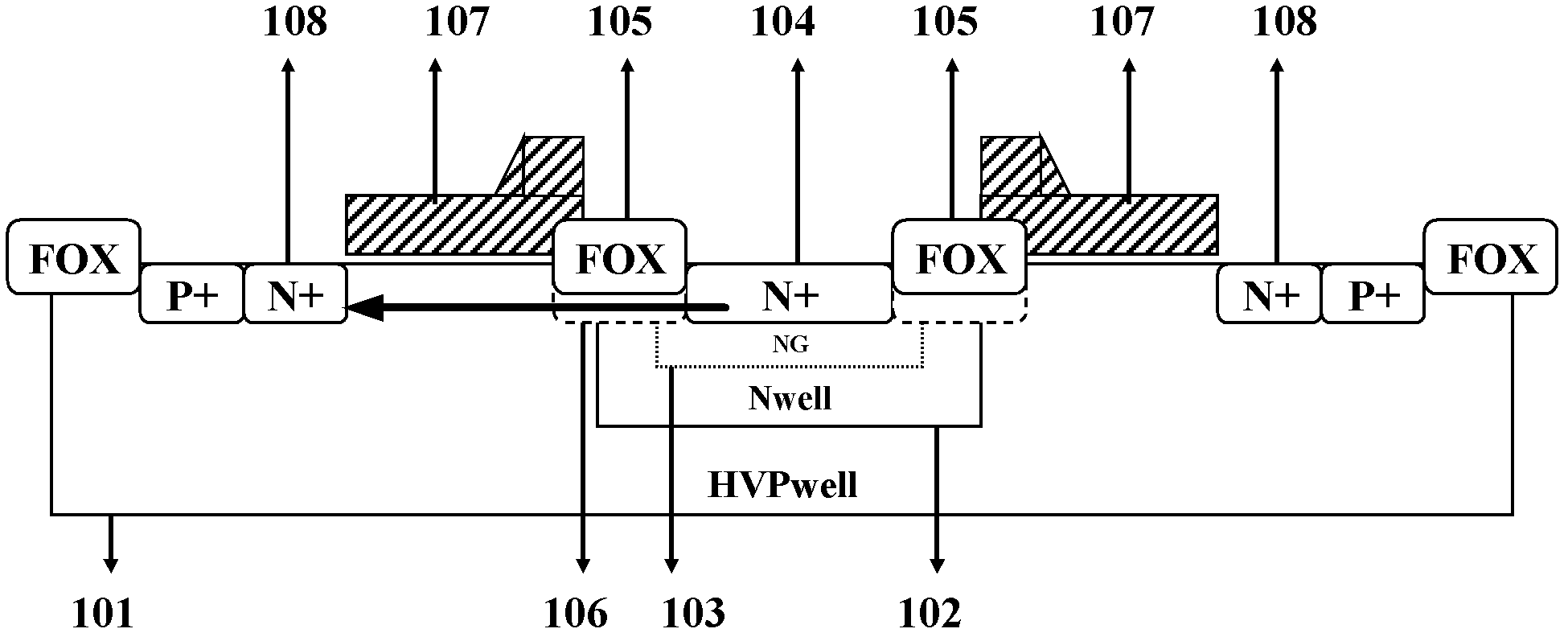 LDMOS (Laterally Diffused Metal Oxide Semiconductor) device and manufacturing method thereof