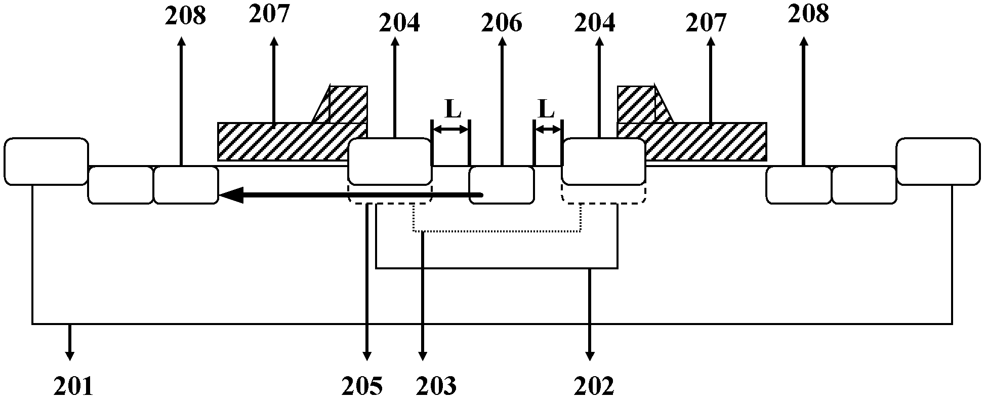 LDMOS (Laterally Diffused Metal Oxide Semiconductor) device and manufacturing method thereof