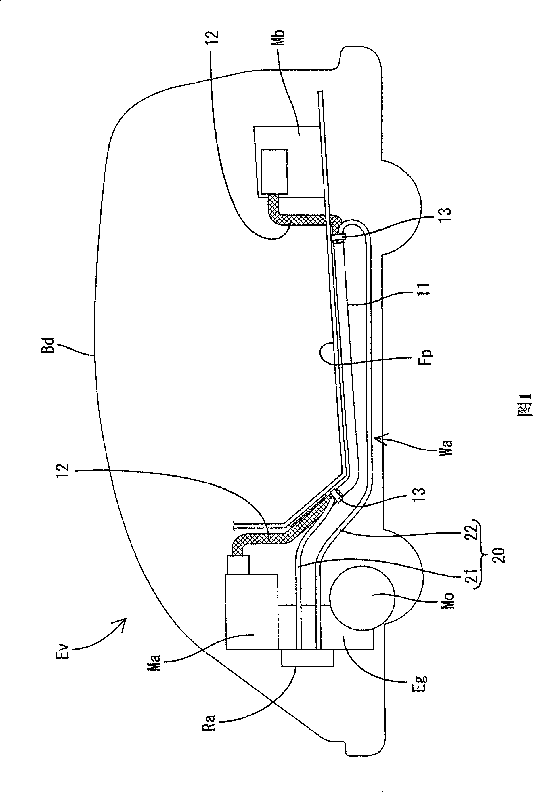 Electric conductor for vehicle