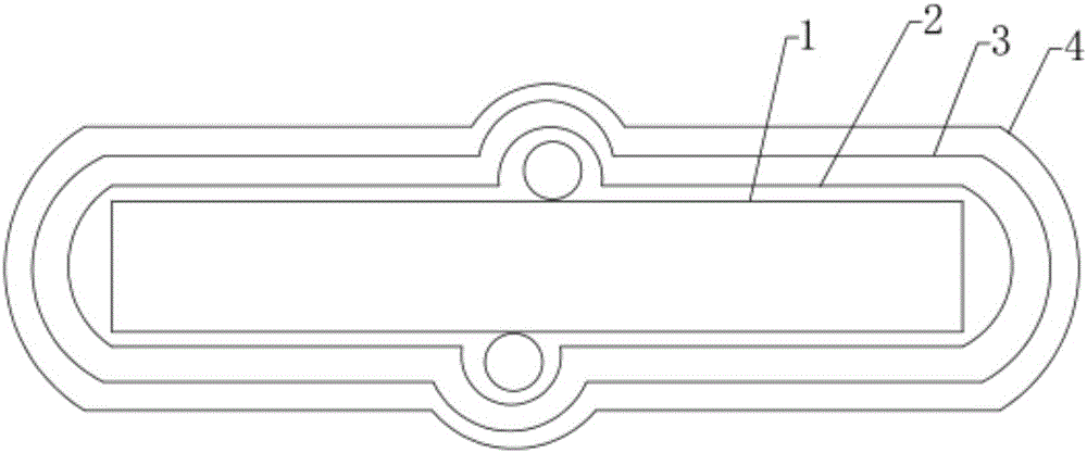 Coating process for preventing coating from cracking