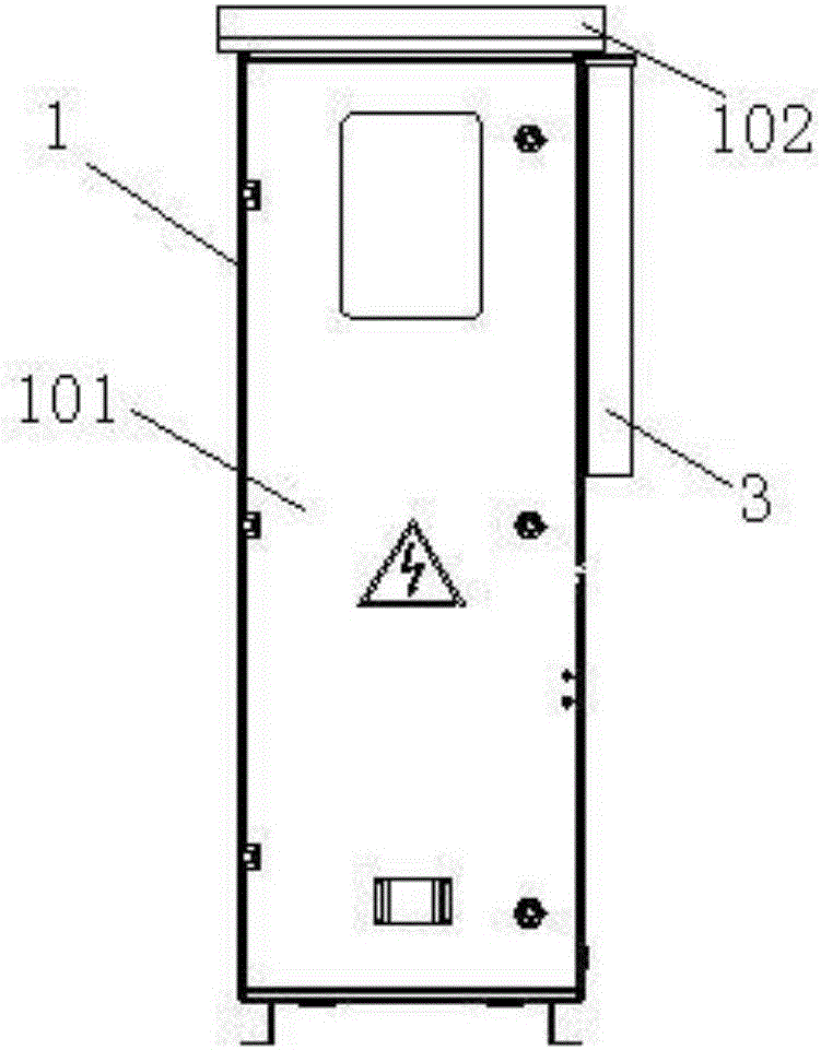 Sheath for electric energy metering box