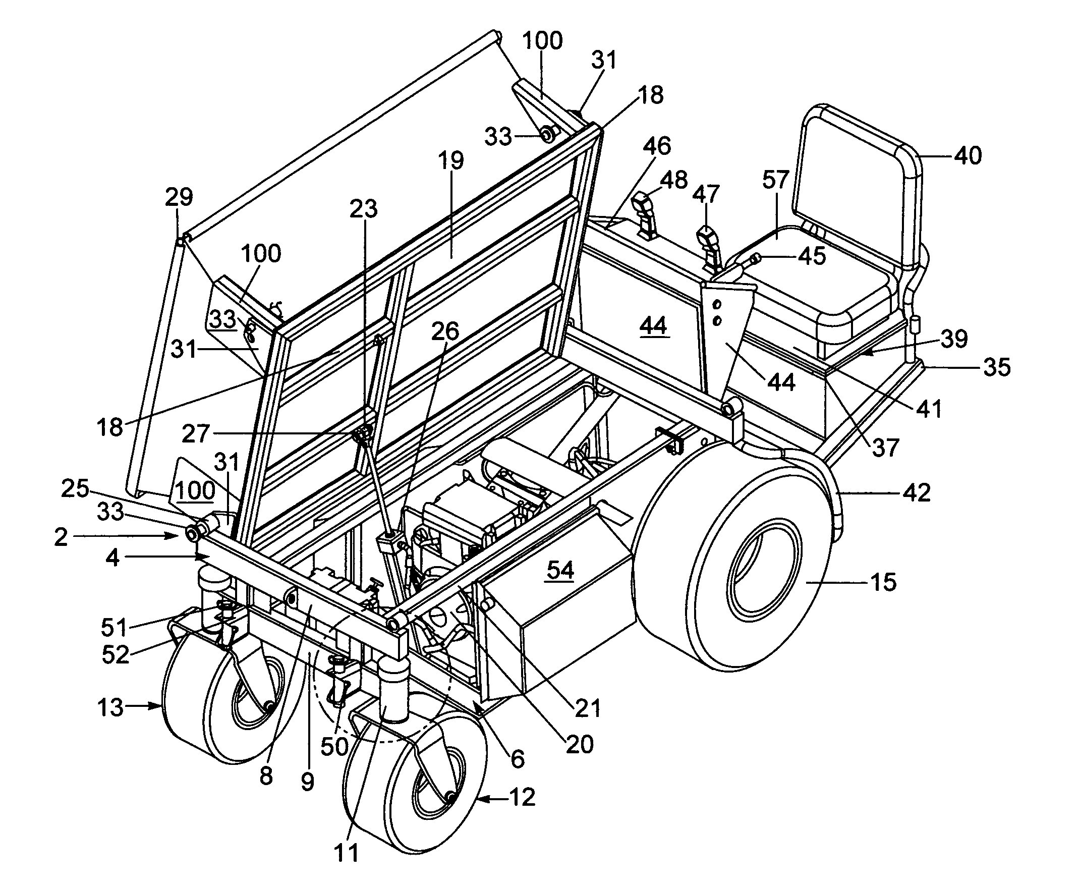 Small utility vehicle