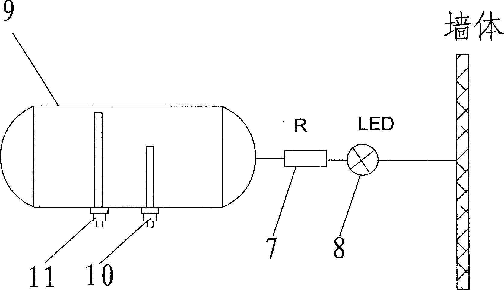 Earthwire charged monitoring display water heater