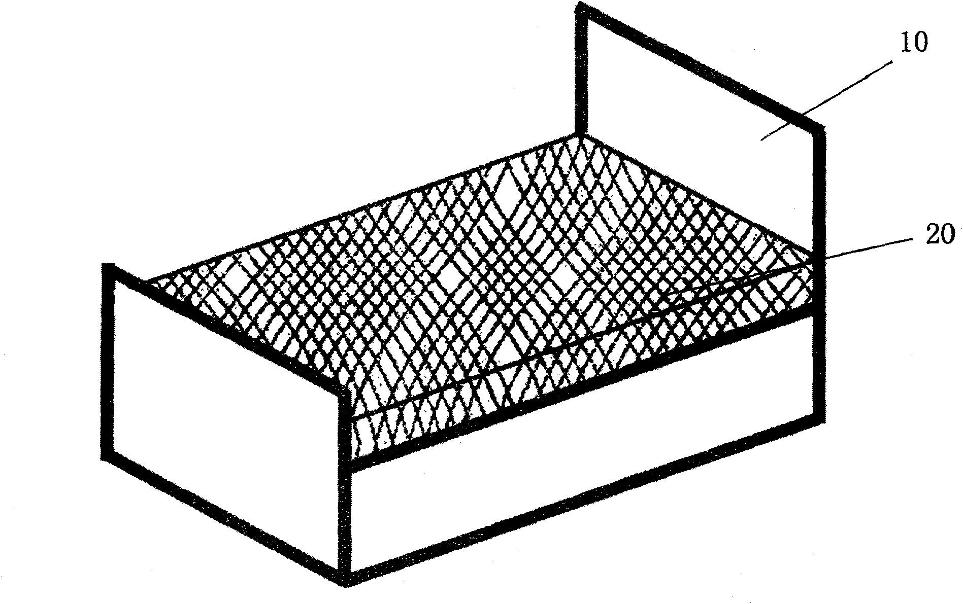 Physical constant temperature bed and its manufacturing method