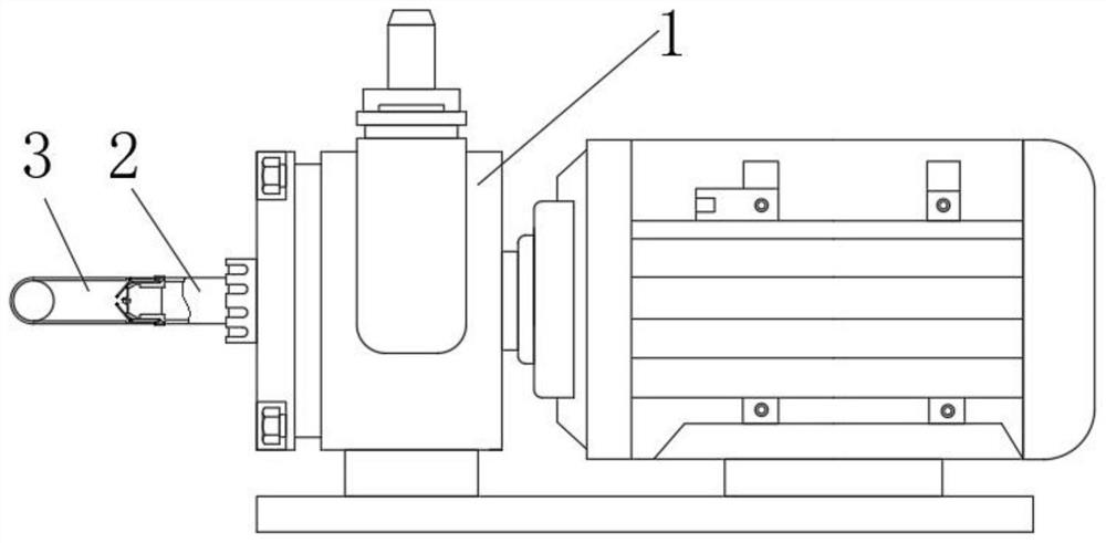 Water scale cleaning device suitable for air source heat pump