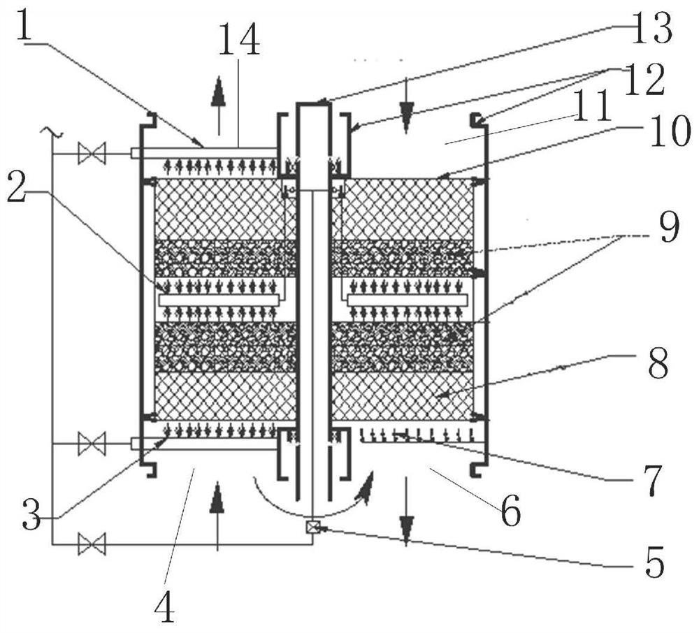 Anti-blocking air pre-heater with purging function, intelligent control and additionally provided with soot blower in middle