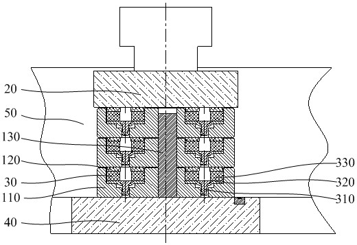 A powder metallurgy brake pad sintering method