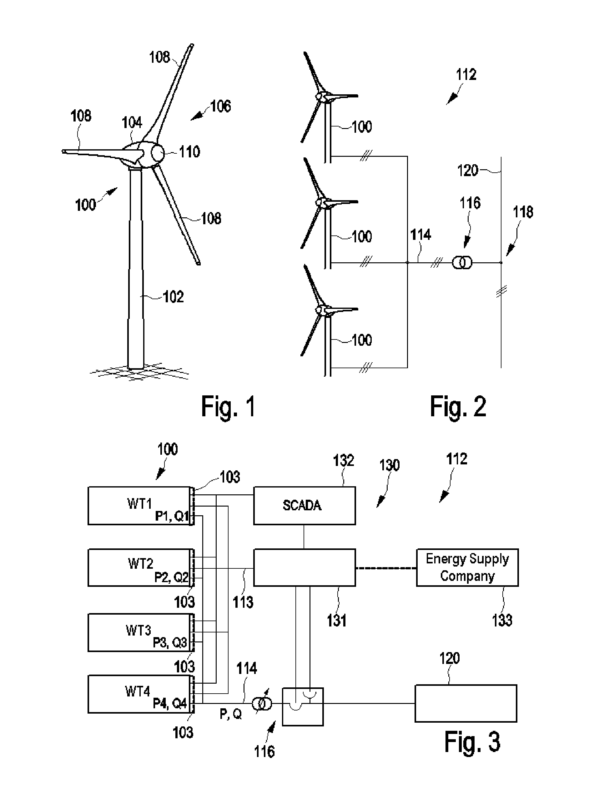 Method and regulation and/or control device for the operation of a wind turbine and/or a wind farm, and wind turbine and wind farm