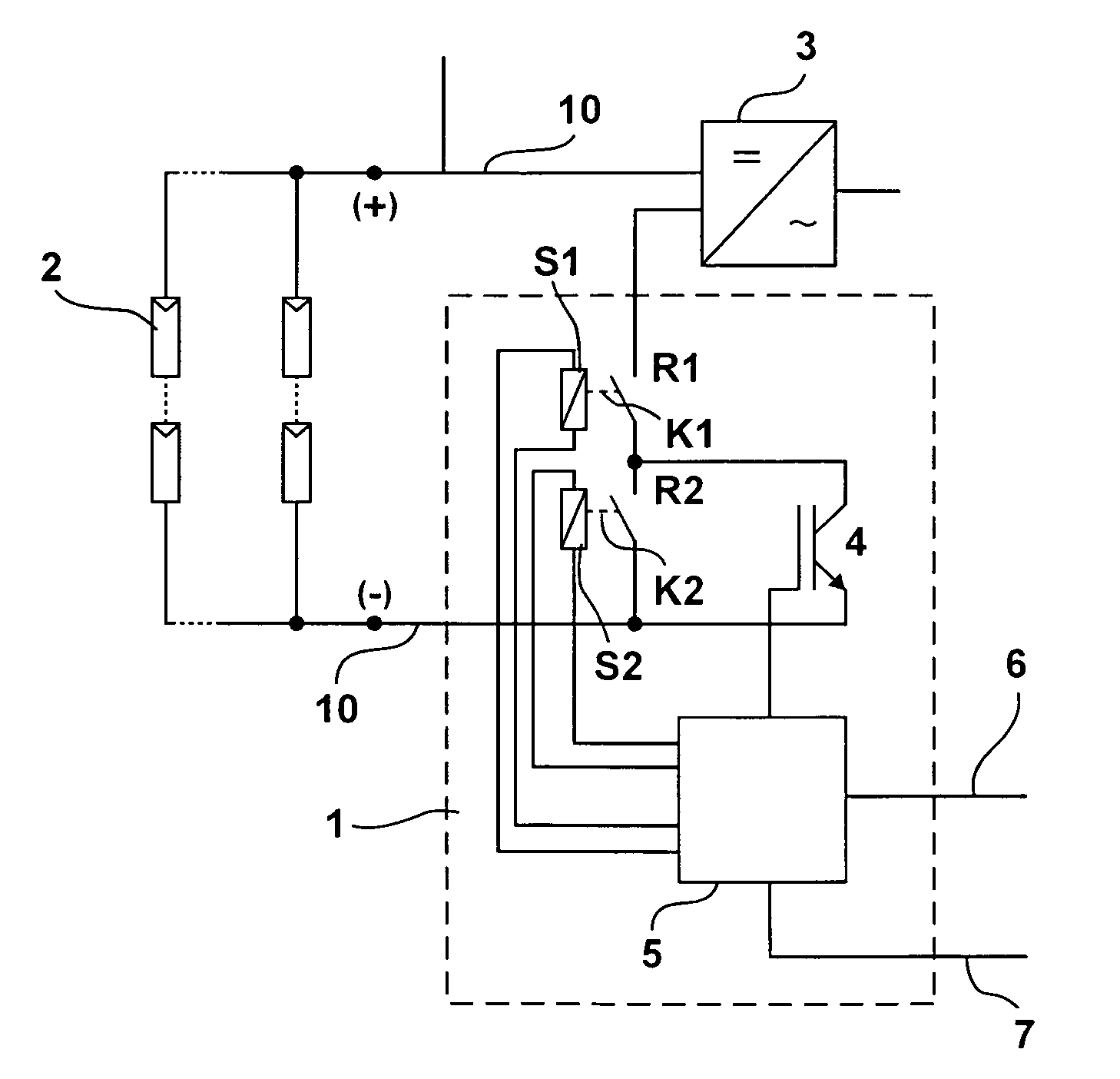 Load breaker arrangement