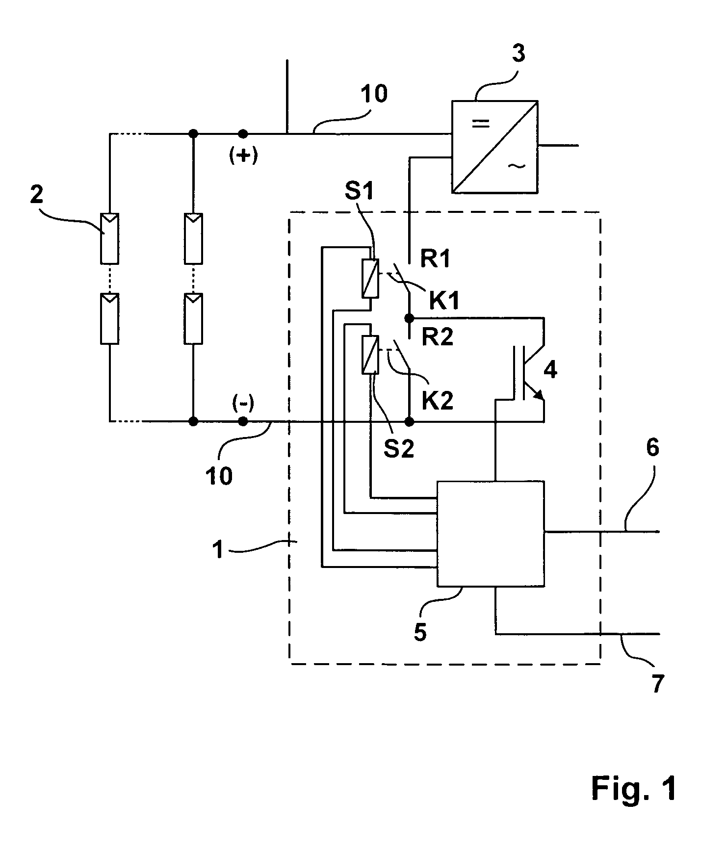 Load breaker arrangement