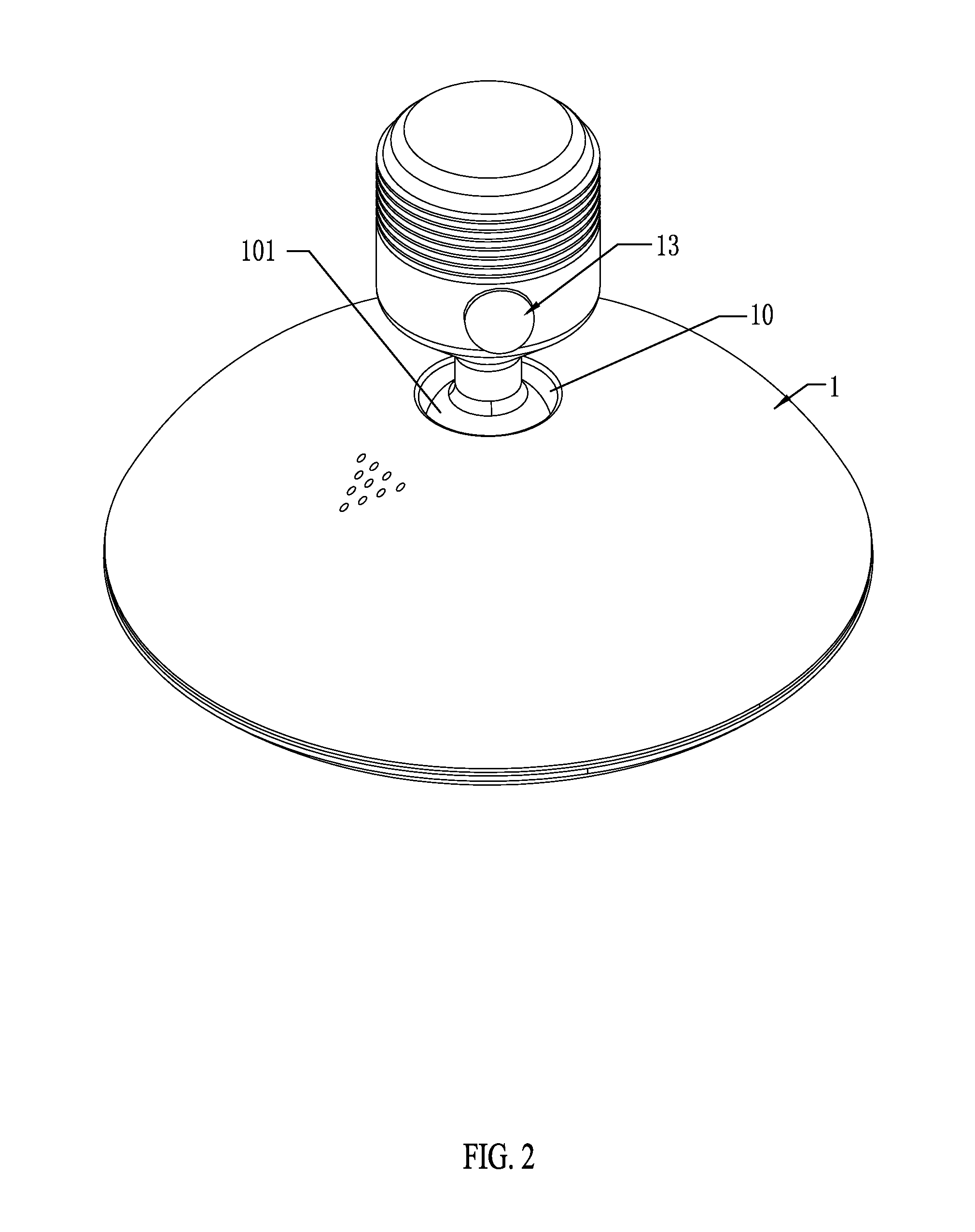 Modular multifunctional bio-recognition lighting device