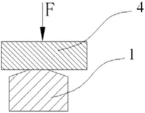 Local forging forming method for titanium alloy large plate type forged piece