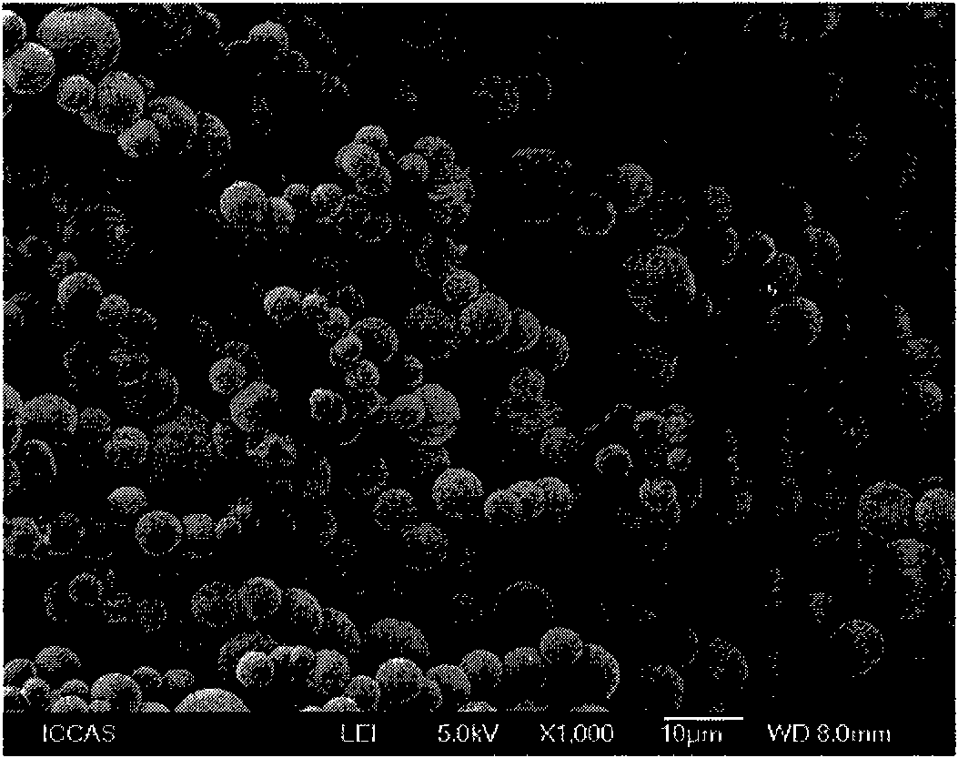 Method for preparing polymeric microspheres