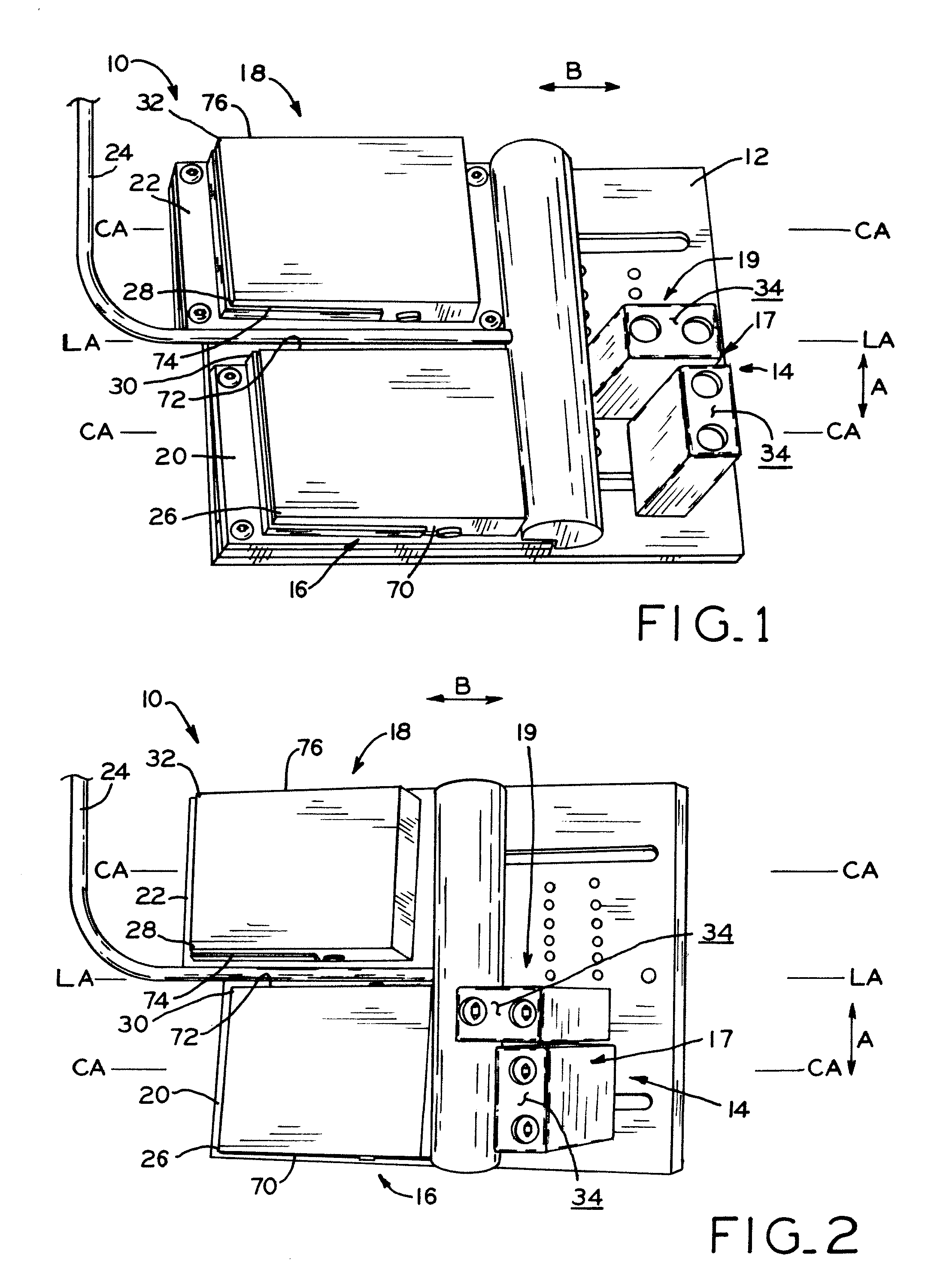 Foot actuated switch