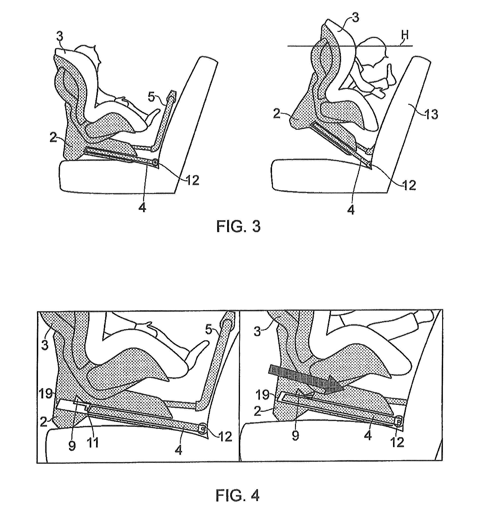 Child vehicle restraint system