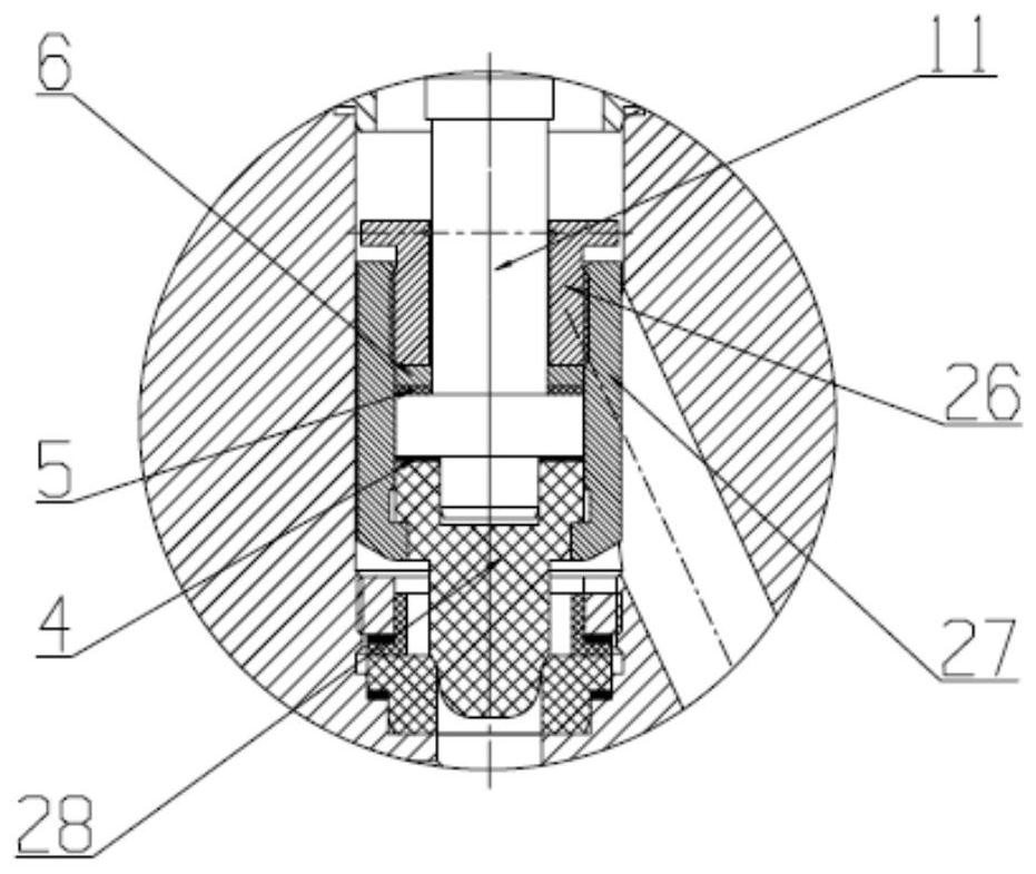 Vacuum regulating valve with ceramic valve element