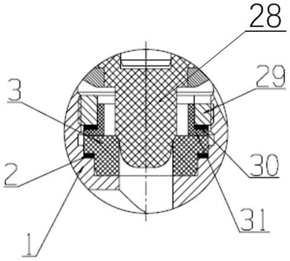 Vacuum regulating valve with ceramic valve element