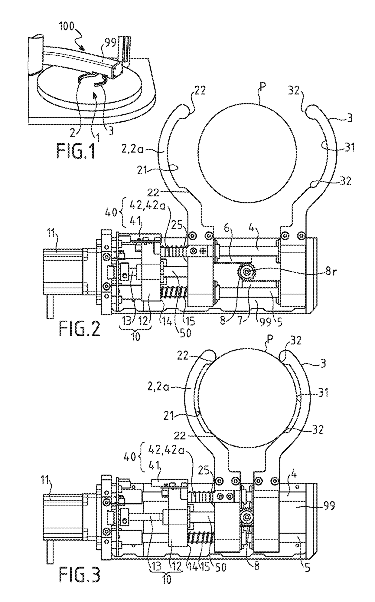 Gripping Device for Linear Actuation