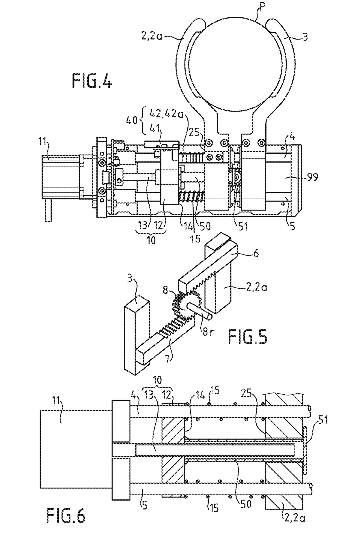 Gripping Device for Linear Actuation