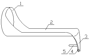 Auxiliary suture retractor for birth canal wound