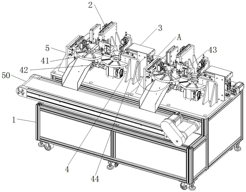 An automatic label bagging machine