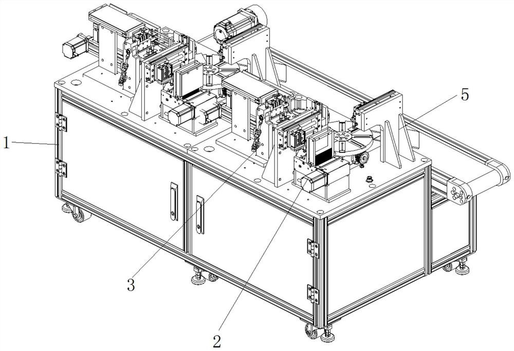 An automatic label bagging machine